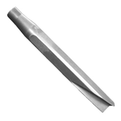Champion Chisel .680 Round Shank Oval Collar Chisel 9-Inch Long by 2-Inch Wide 