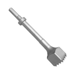 Steel Bush Tool for .580&quot; Hex Shank - Round Collar