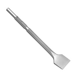 12&quot; x 3&quot; Wide Bent Chisel for Kango Style 21mm Shank