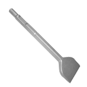 12&quot; x 3&quot; Wide Chisel for Spline/Rotary Shank