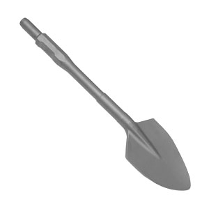 Pointed Clay Spade for Makita 8900N Style 30mm Shank