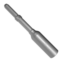 Ground Rod Driver for .680&quot; Round Shank with Oval Collar Fits 3/4&quot; Rod