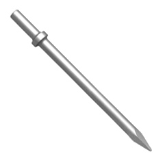 24&quot; Moil Point for .680&quot; Round Shank with Round Collar