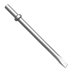 9&quot; Narrow Chisel for .680&quot; Round Shank with Round Collar