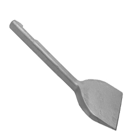 7&quot; x 3&quot; Wide Bent Chisel for 100 Style Shank